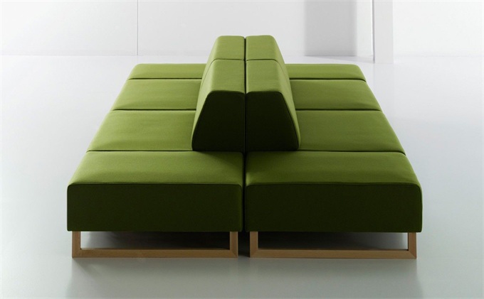 輕奢風極簡不銹鋼底座酒吧沙發(fā)